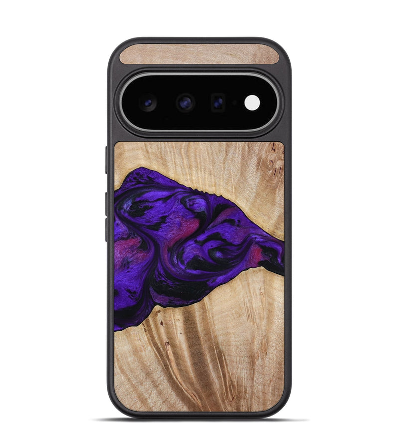 Pixel 11 Wood Phone Case - Leora (Purple, 803770)