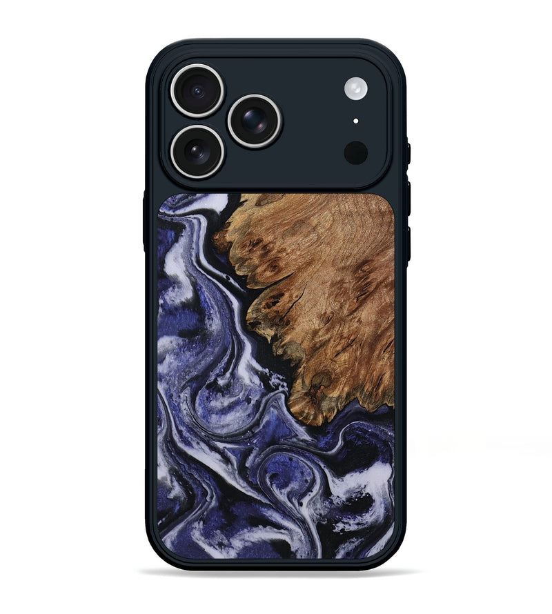 iPhone 17 Pro Max Wood Phone Case - Sidney (Purple, 803771)