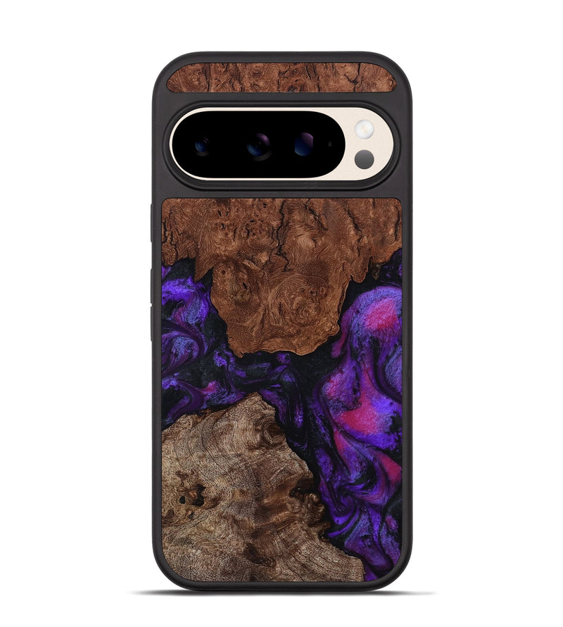 Pixel 10 Wood Phone Case - Arlene (Purple, 803773)