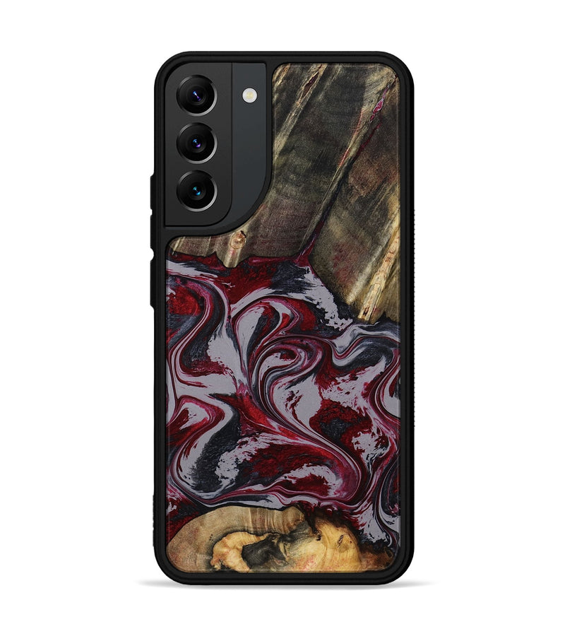 Galaxy S22 Plus Wood Phone Case - Shanda (Red, 803775)