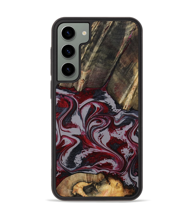 Galaxy S23 Plus Wood Phone Case - Shanda (Red, 803775)