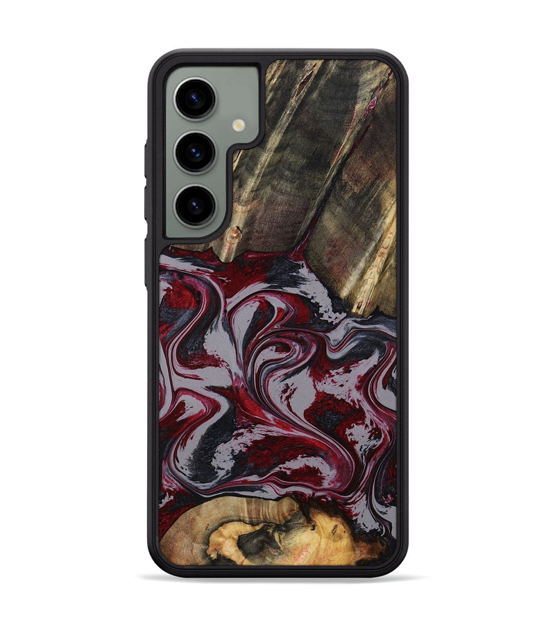Galaxy S24 Plus Wood Phone Case - Shanda (Red, 803775)
