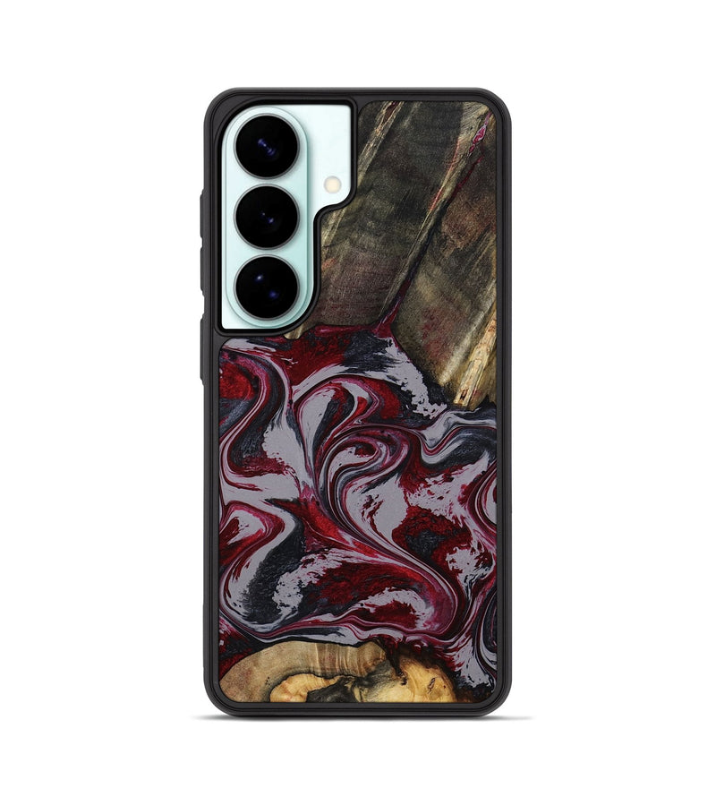 Galaxy S26 Wood Phone Case - Shanda (Red, 803775)