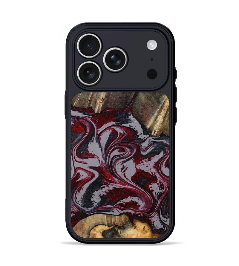 iPhone 17 Pro Wood Phone Case - Shanda (Red, 803775)
