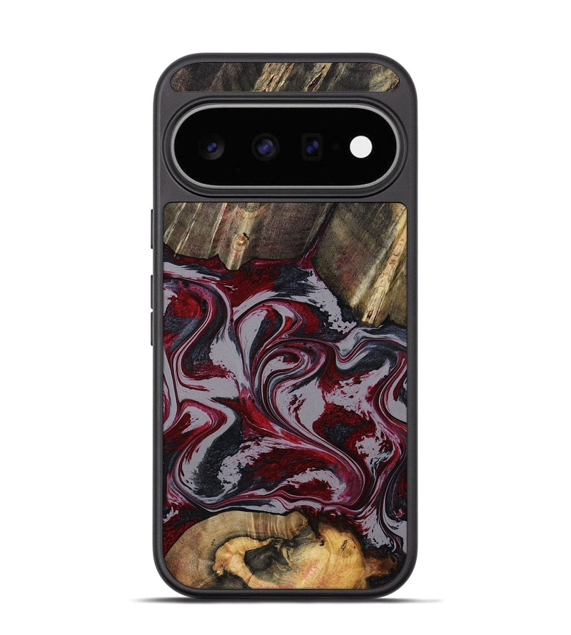 Pixel 11 Wood Phone Case - Shanda (Red, 803775)