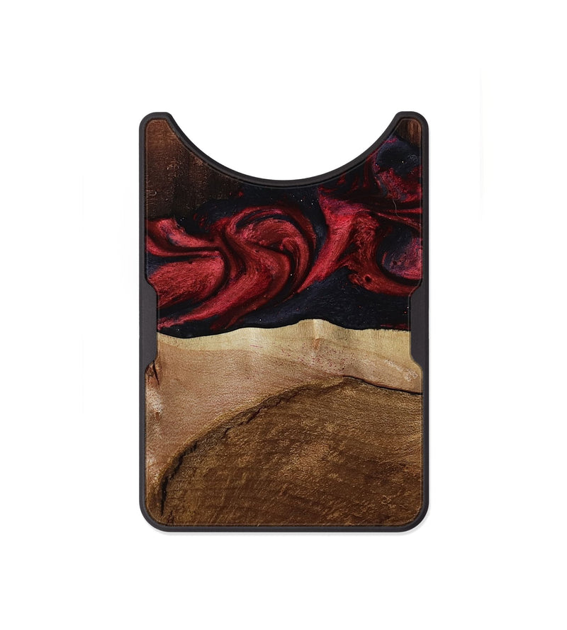 Alloy Wood Wallet - Chaim (Red, 803776)