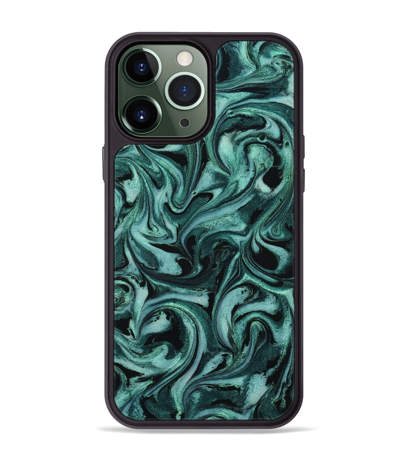 iPhone 13 Pro Max ResinArt Phone Case - Zona (Green, 803817)