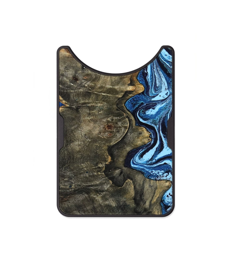 Alloy Wood Wallet - Berta (Blue, 803826)