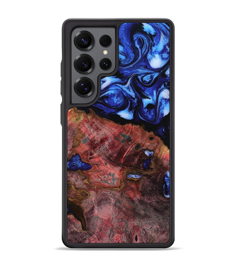 Galaxy S25 Ultra Wood Phone Case - Pablo (Blue, 803829)