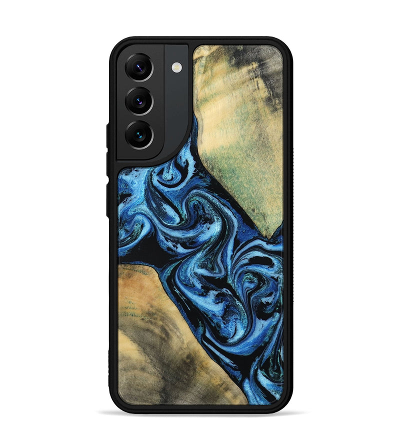 Galaxy S22 Plus Wood Phone Case - Marni (Blue, 803831)