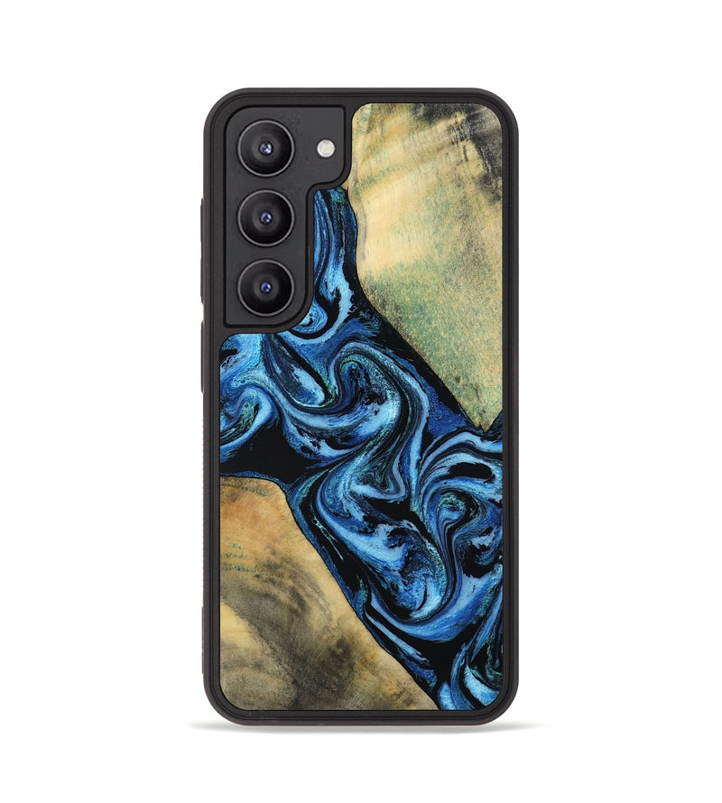 Galaxy S23 Wood Phone Case - Marni (Blue, 803831)
