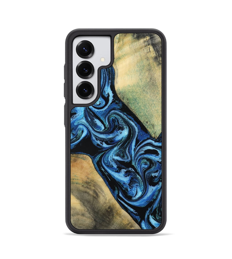 Galaxy S25 Wood Phone Case - Marni (Blue, 803831)