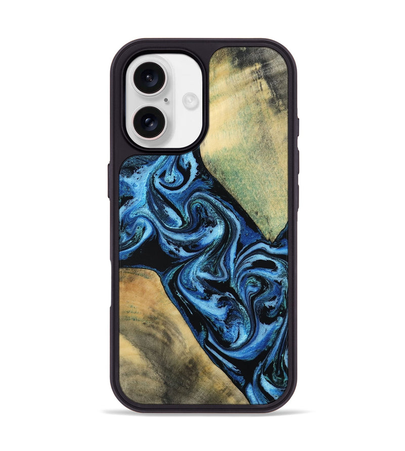 iPhone 17 Wood Phone Case - Marni (Blue, 803831)