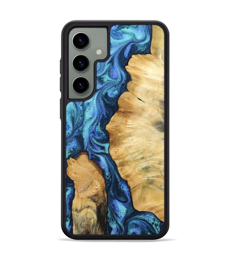 Galaxy S24 Plus Wood Phone Case - Kiana (Blue, 803844)