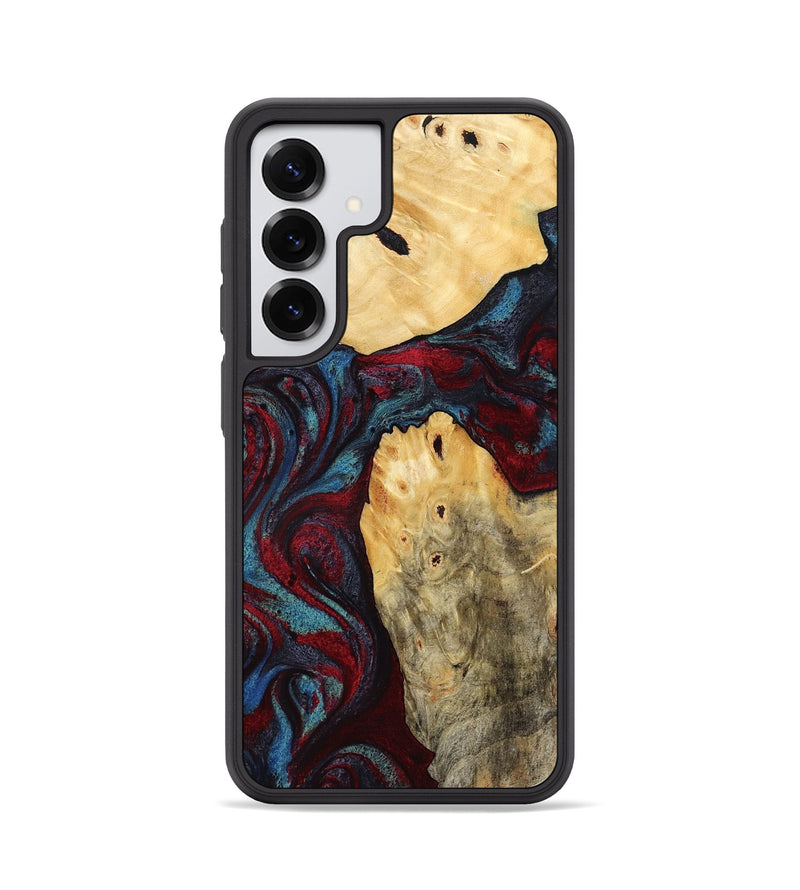 Galaxy S25 Wood Phone Case - Novalee (Red, 803852)