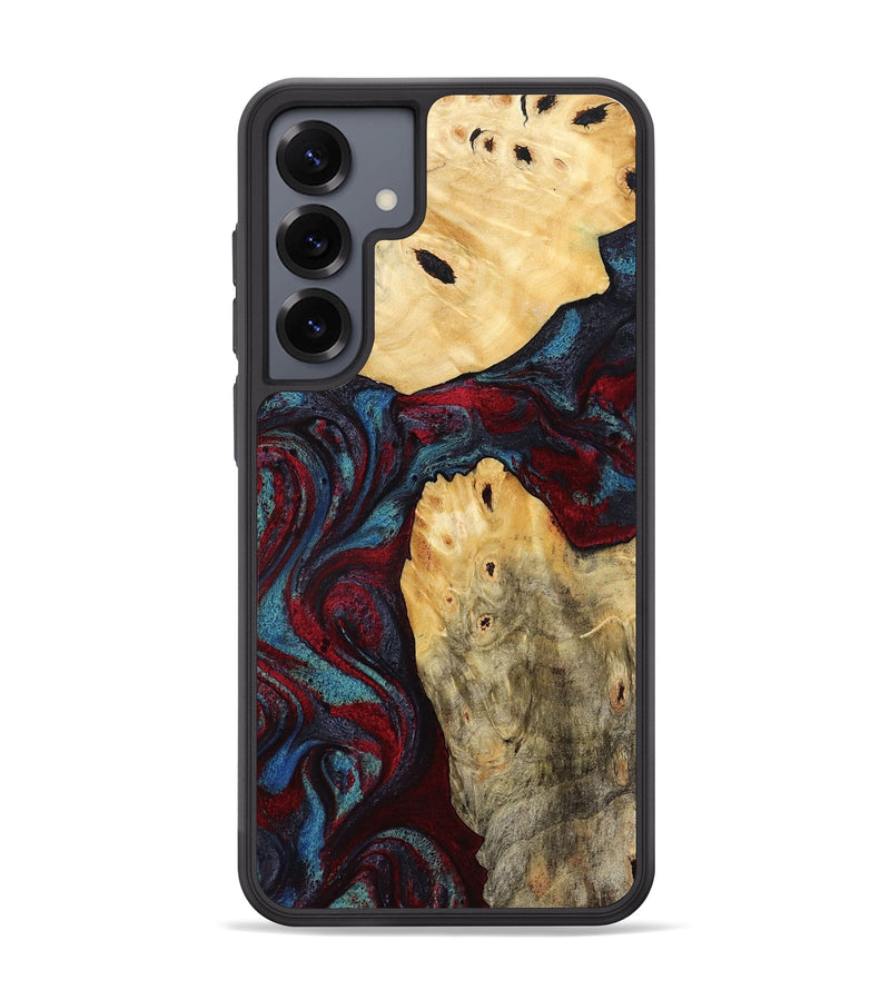 Galaxy S25 Plus Wood Phone Case - Novalee (Red, 803852)