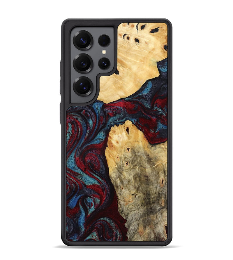 Galaxy S25 Ultra Wood Phone Case - Novalee (Red, 803852)