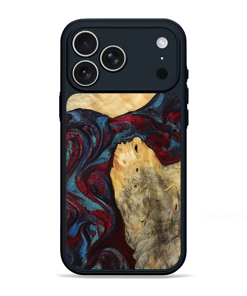 iPhone 17 Pro Max Wood Phone Case - Novalee (Red, 803852)