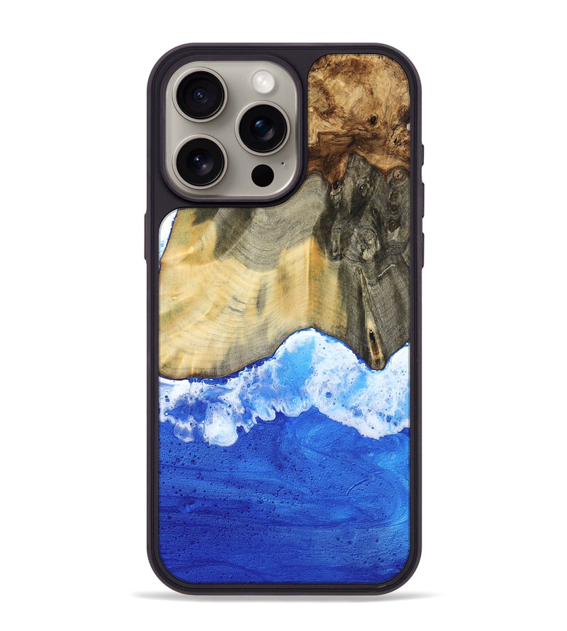 iPhone 15 Pro Max Wood Phone Case - Kathie (Coastal, 803897)