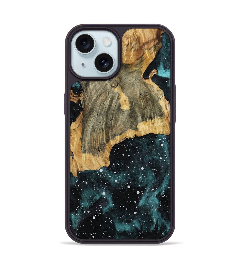 iPhone 15 Wood Phone Case - Russell (Cosmos, 803924)