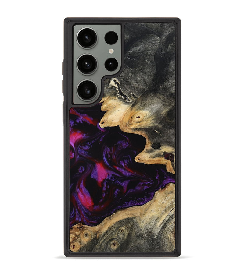 Galaxy S23 Ultra Wood Phone Case - Sudie (Purple, 803964)