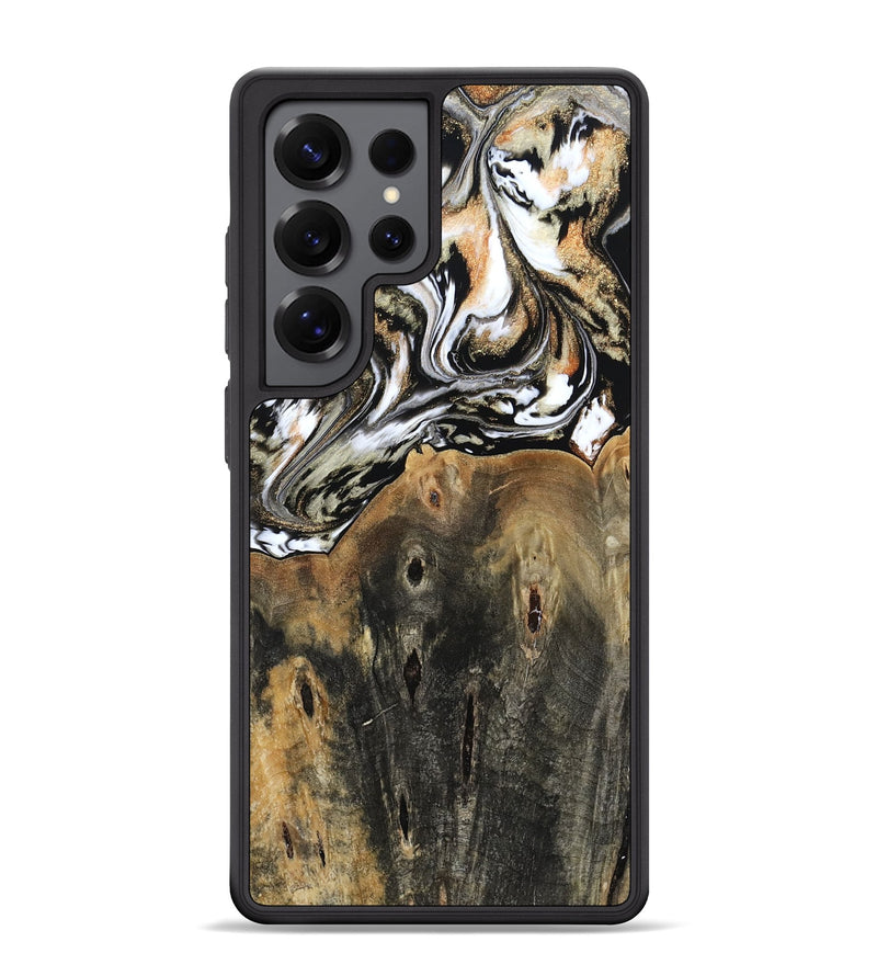 Galaxy S25 Ultra Wood Phone Case - Sarahi (Black & White, 803973)