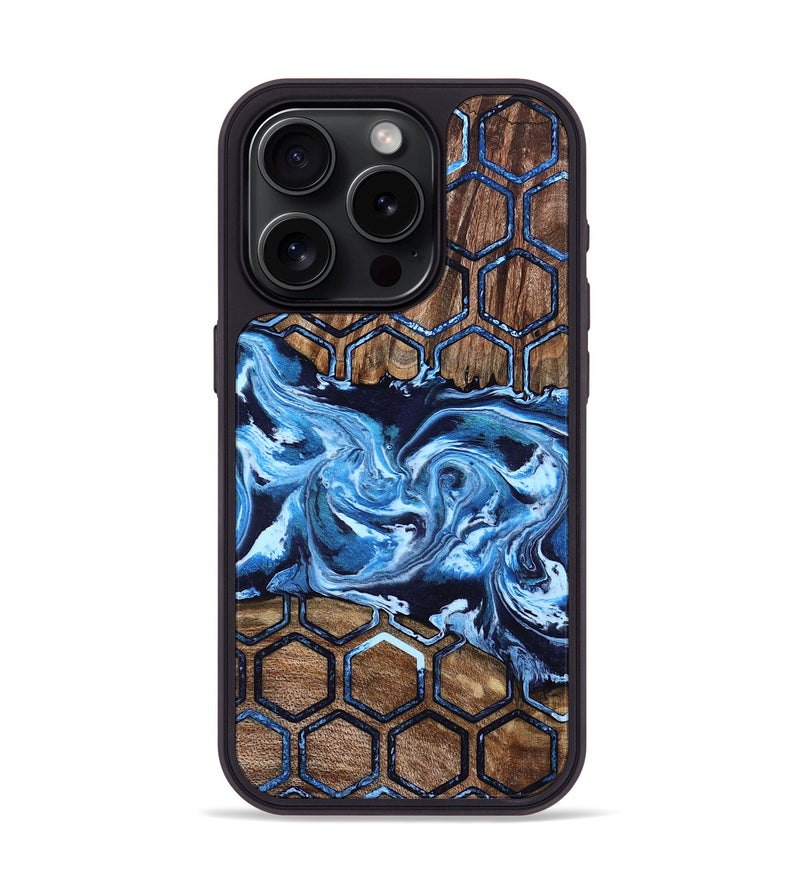 iPhone 15 Pro Wood Phone Case - Lorrie (Pattern, 803977)