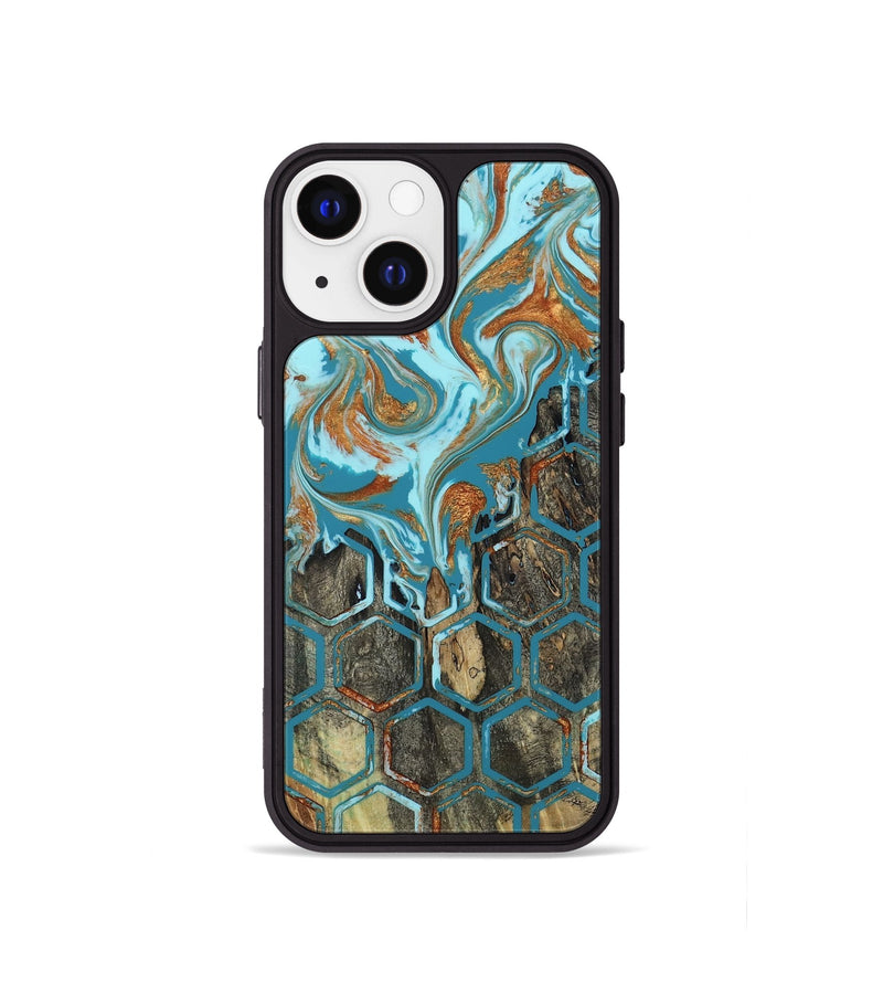 iPhone 13 mini Wood Phone Case - Marlin (Pattern, 803989)
