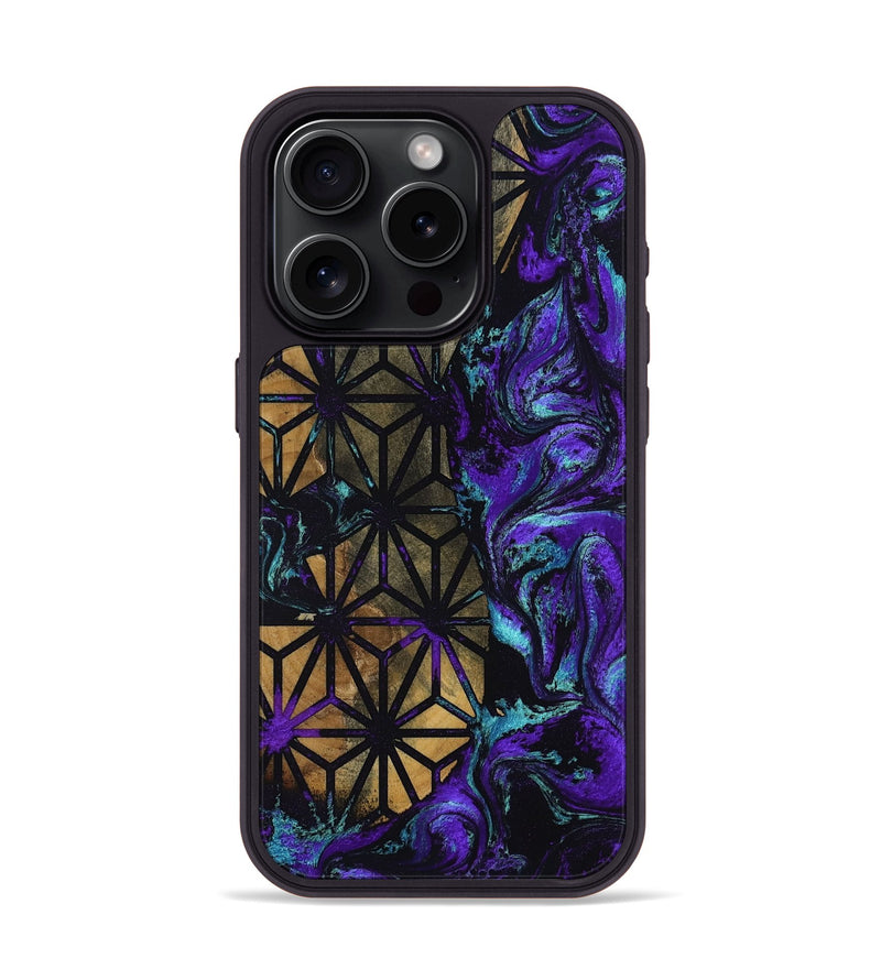 iPhone 15 Pro Wood Phone Case - Gay (Pattern, 803993)