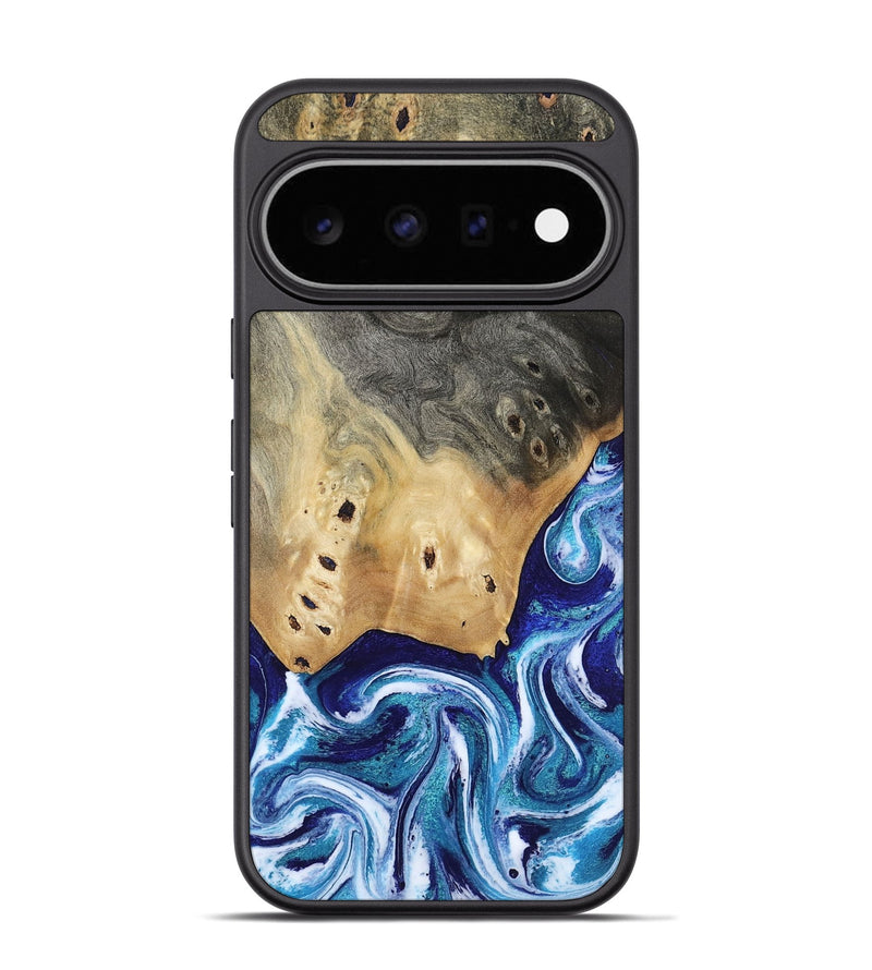 Pixel 11 Pro Wood Phone Case - Dayana (Blue, 804005)