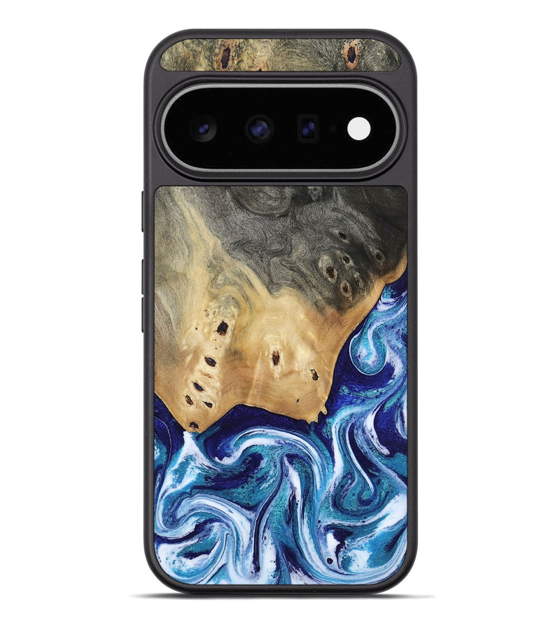 Pixel 11 Pro XL Wood Phone Case - Dayana (Blue, 804005)