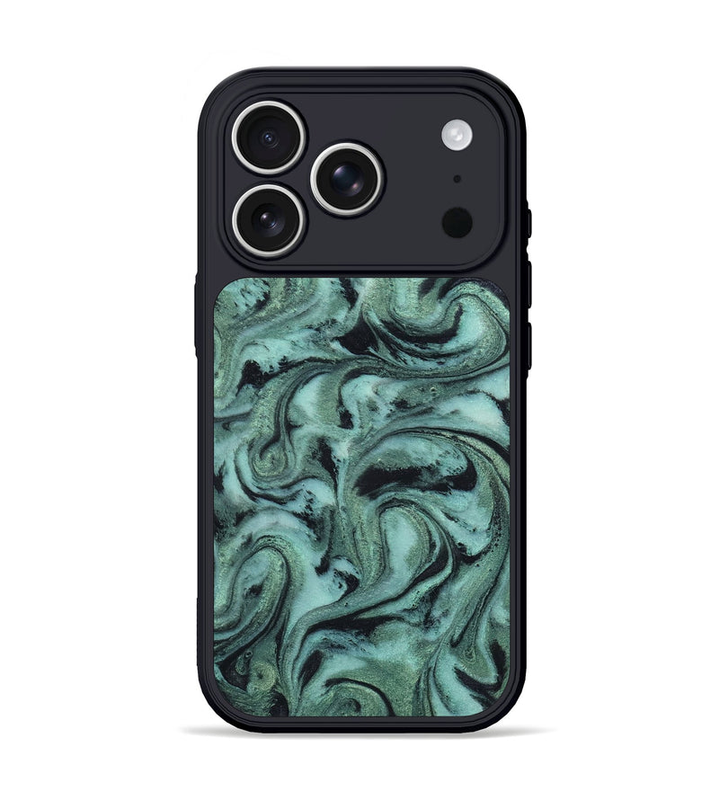 iPhone 17 Pro ResinArt Phone Case - Jerod (Green, 804029)