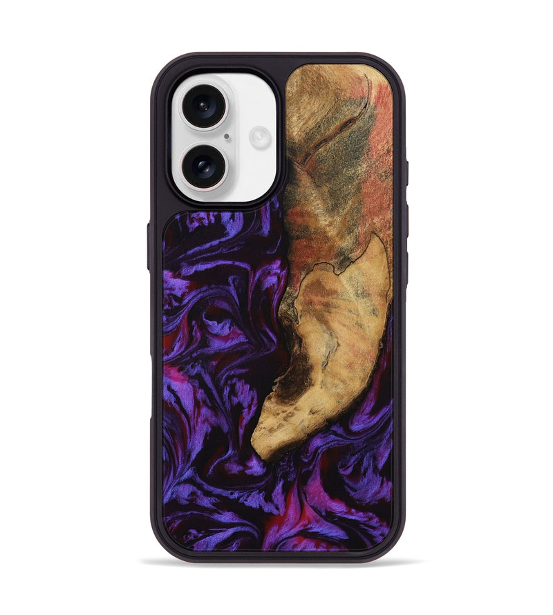 iPhone 17 Wood Phone Case - Ciera (Purple, 804039)