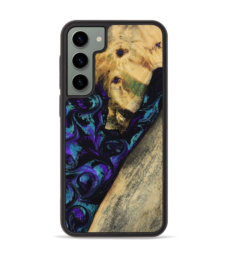 Galaxy S23 Plus Wood Phone Case - Herman (Purple, 804040)