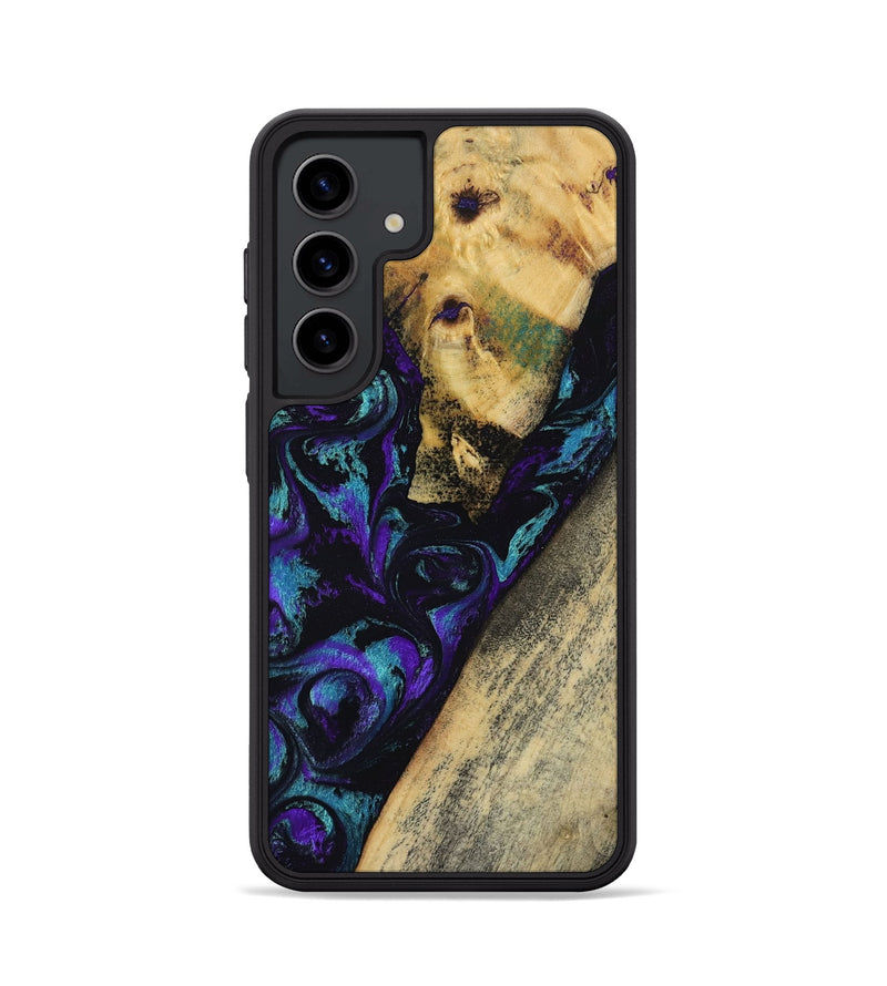 Galaxy S24 Wood Phone Case - Herman (Purple, 804040)