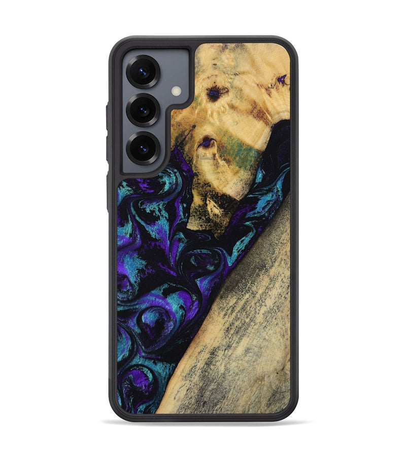 Galaxy S25 Plus Wood Phone Case - Herman (Purple, 804040)