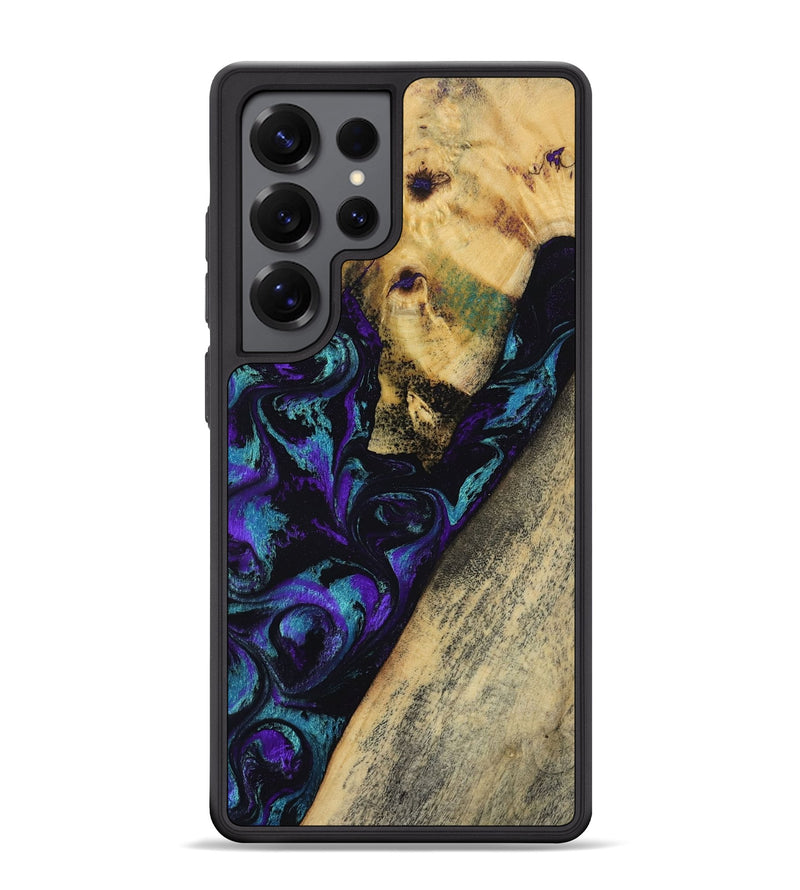 Galaxy S25 Ultra Wood Phone Case - Herman (Purple, 804040)