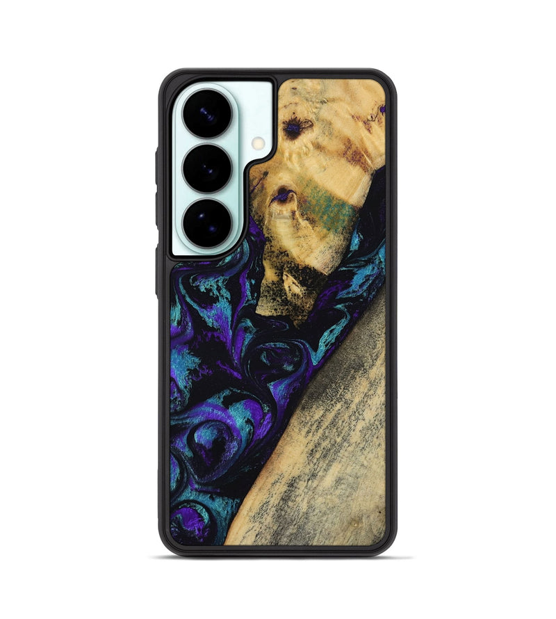Galaxy S26 Wood Phone Case - Herman (Purple, 804040)