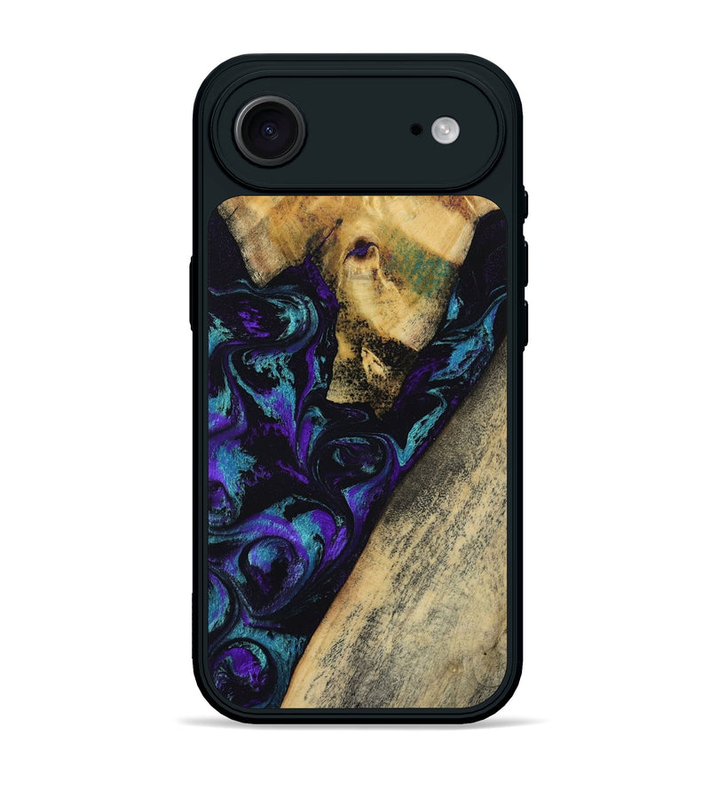 iPhone 17 Air Wood Phone Case - Herman (Purple, 804040)
