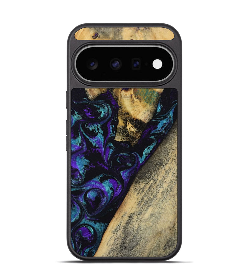 Pixel 11 Wood Phone Case - Herman (Purple, 804040)
