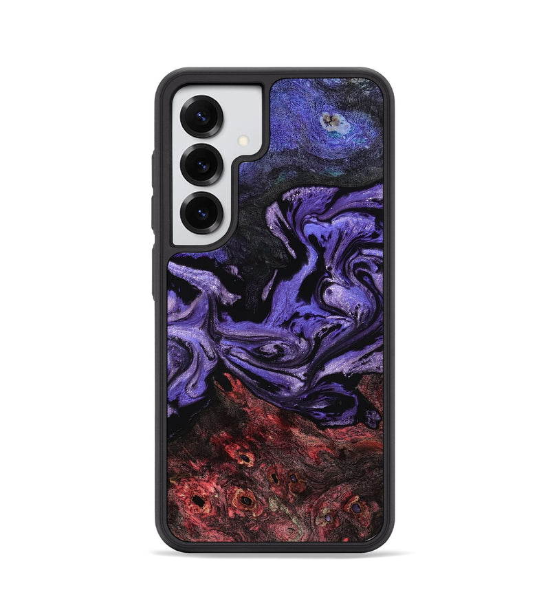 Galaxy S25 Wood Phone Case - Amaris (Purple, 804042)