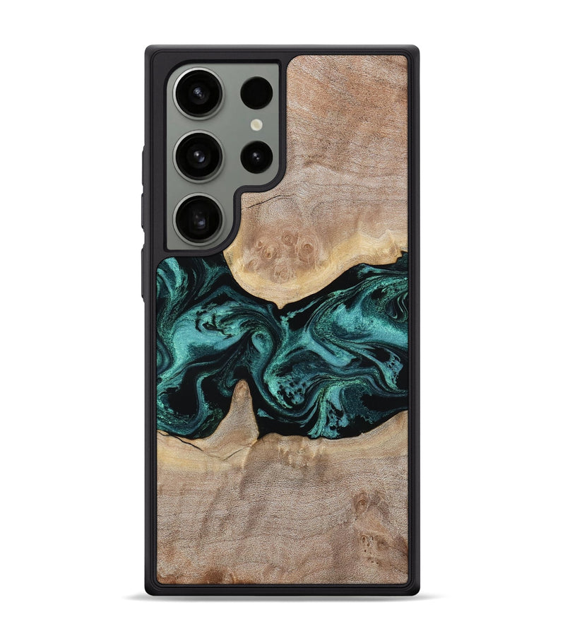 Galaxy S24 Ultra Wood Phone Case - Kaylen (Green, 804065)