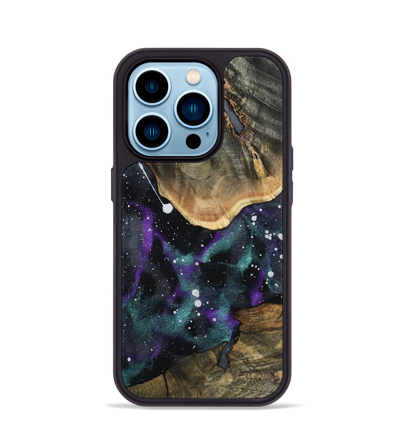 iPhone 14 Pro Wood Phone Case - Junious (Cosmos, 804073)