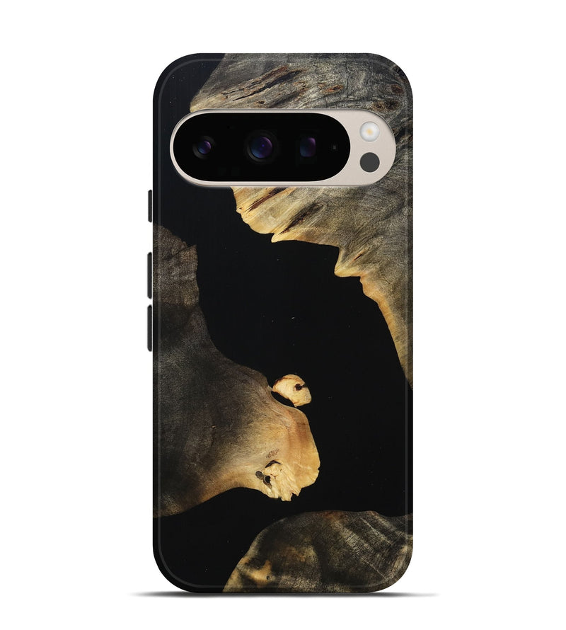 Pixel 10 Pro Wood Live Edge Phone Case - Jeromy (Wood Burl, 804109)