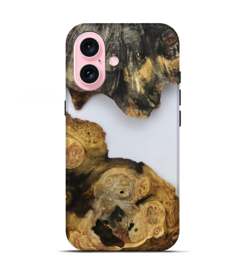 iPhone 17 Wood Live Edge Phone Case - Fredric (Clear, 804118)