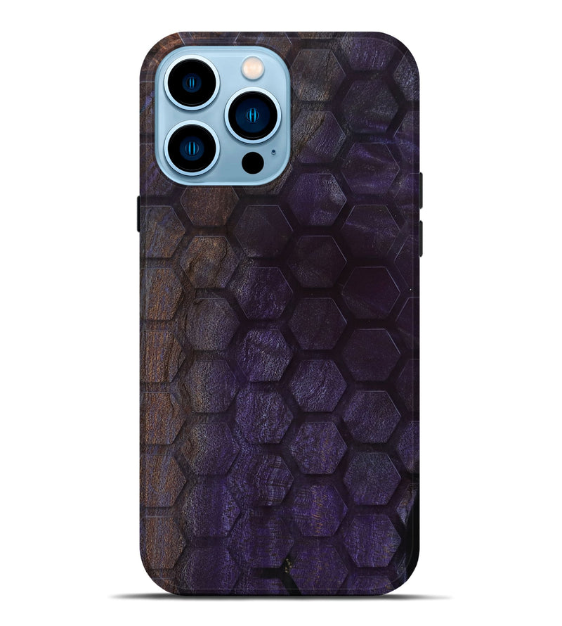 iPhone 14 Pro Max Wood Live Edge Phone Case - Nona (Pattern, 804164)