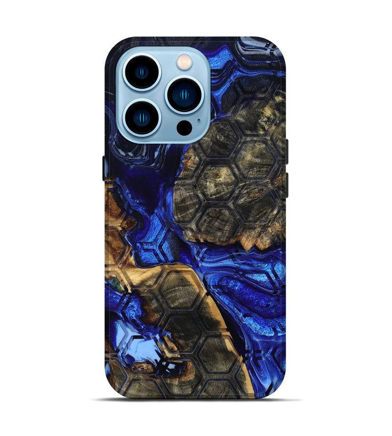 iPhone 14 Pro Wood Live Edge Phone Case - Geralyn (Pattern, 804165)