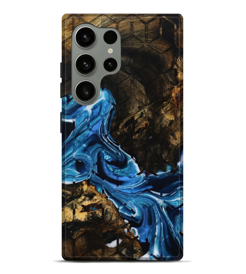 Galaxy S24 Ultra Wood Live Edge Phone Case - Alesia (Pattern, 804167)