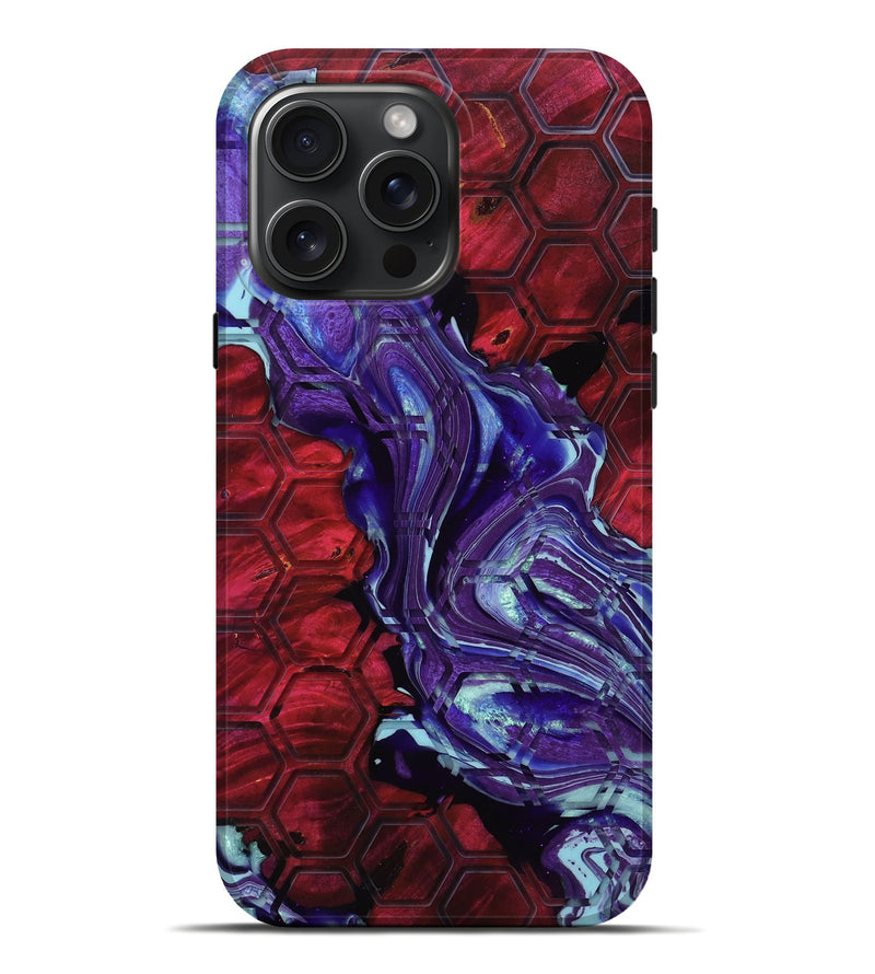 iPhone 16 Pro Max Wood Live Edge Phone Case - Monika (Pattern, 804182)