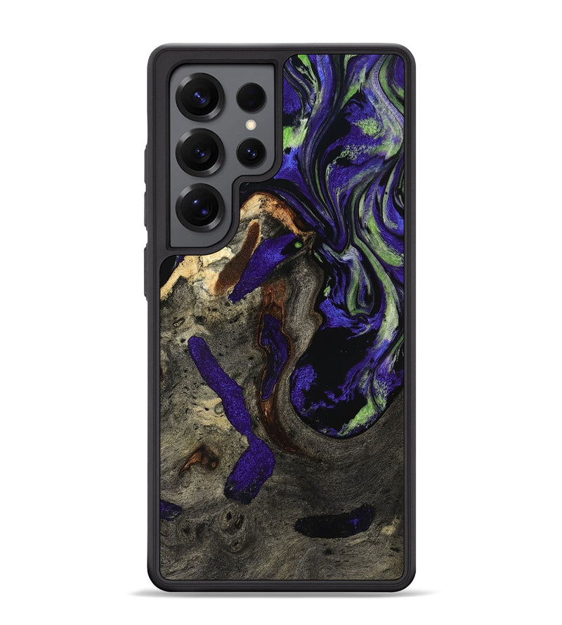 Galaxy S25 Ultra Wood Phone Case - Veer (Purple, 804204)